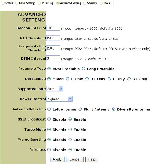 Beacon Interval Wifi N