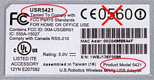 5421a Label