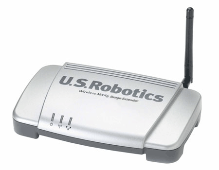 Extender USRobotics Wireless Turbo User Interface
