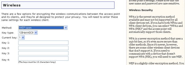 wep vs wpa vs wpa-psk