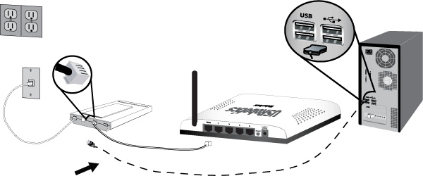 5466 Wireless Router: Guide de l'utilisateur
