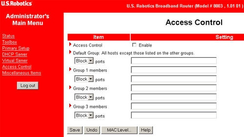 Access Control