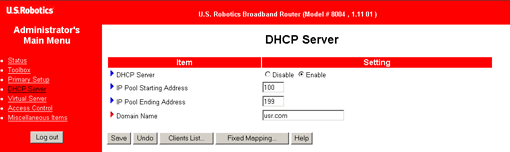 DHCP