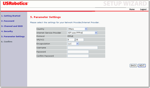 PPPoE Routing (PPPoE tvlaszts)