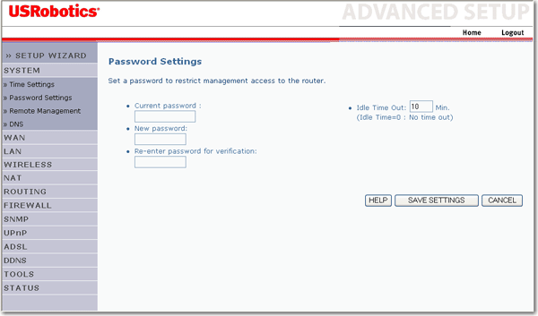 Sistema - Password
