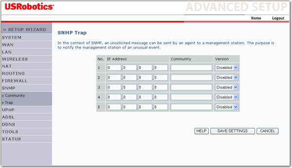 SNMP Trap (Puapka protokou SNMP)