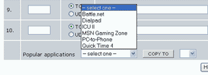 NAT Popular Applications (Popularne aplikacje NAT)