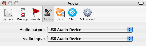 Skype Audio