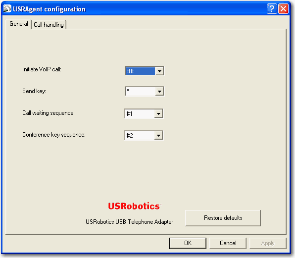General Settings (allmänna inställningar)